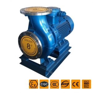 Bomba centrífuga de tubo horizontal isw